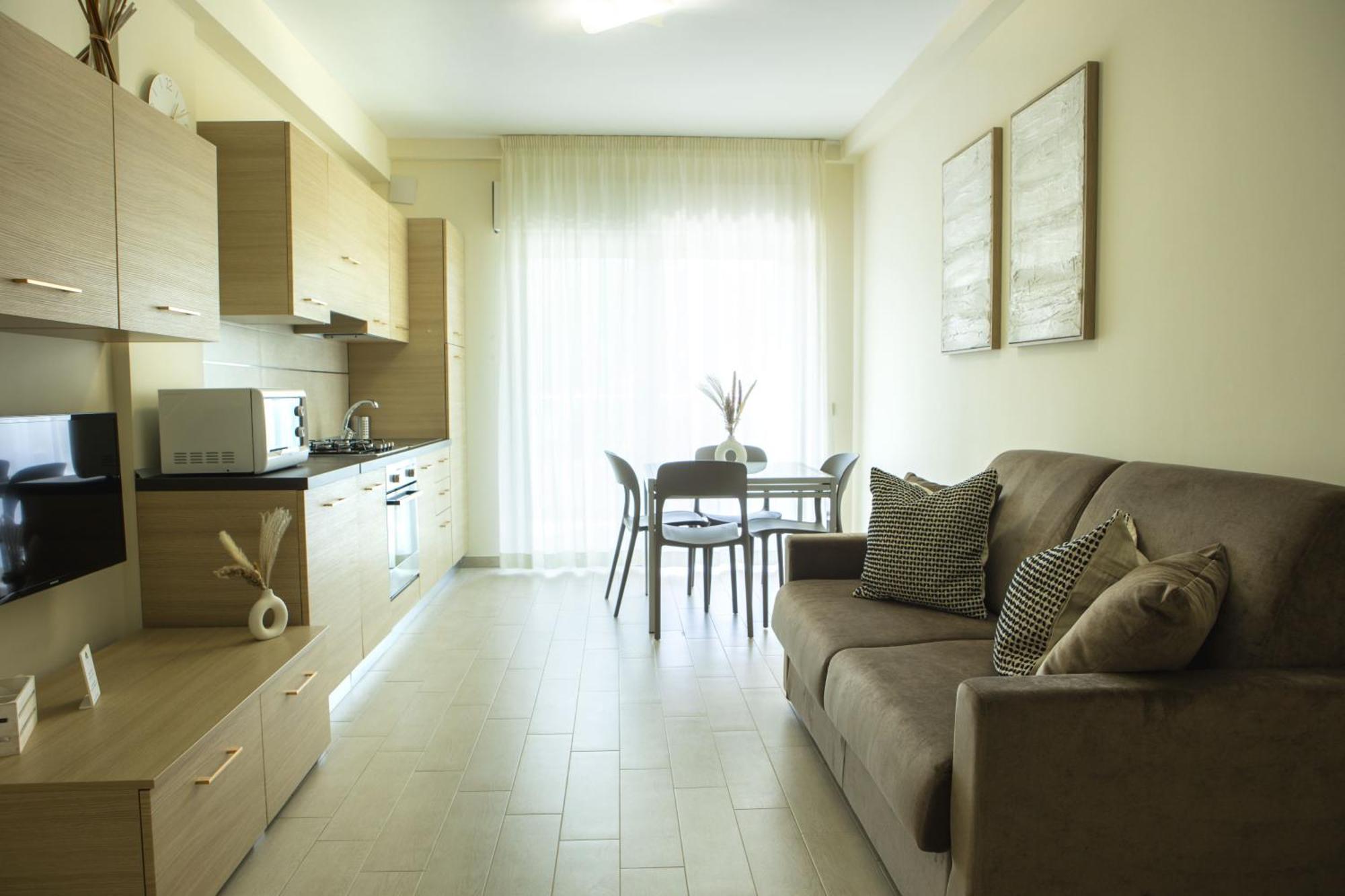 ロゼート・デッリ・アブルッツィ Residenze Roscioliアパートホテル エクステリア 写真